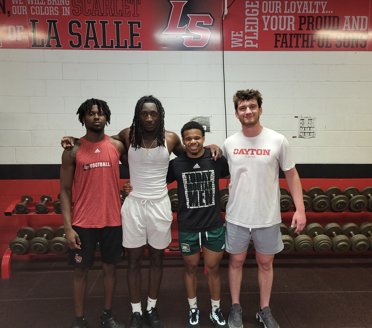 Young Lancer Football Alumni continue to return home